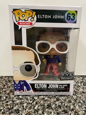 Funko Elton John Pop! -Diamond FYE Exclusive